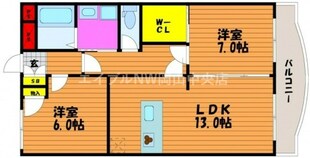 ビーキーパーズ　東Ⅴ号館の物件間取画像